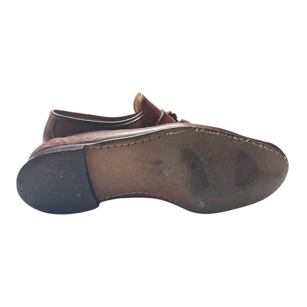 Mark XXII Men’s Brown Leather Tassel Loafers | Size 8.5 D - Picture 4 of 5